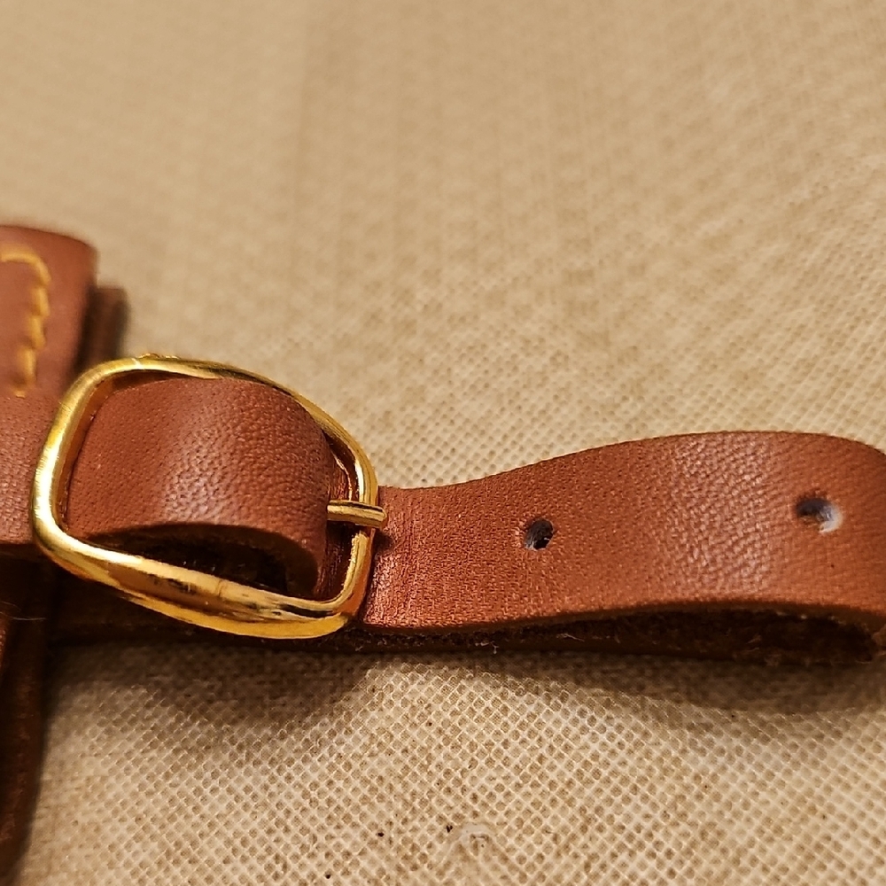 Dior Tan Leather Key Holder - Picture 3 of 5